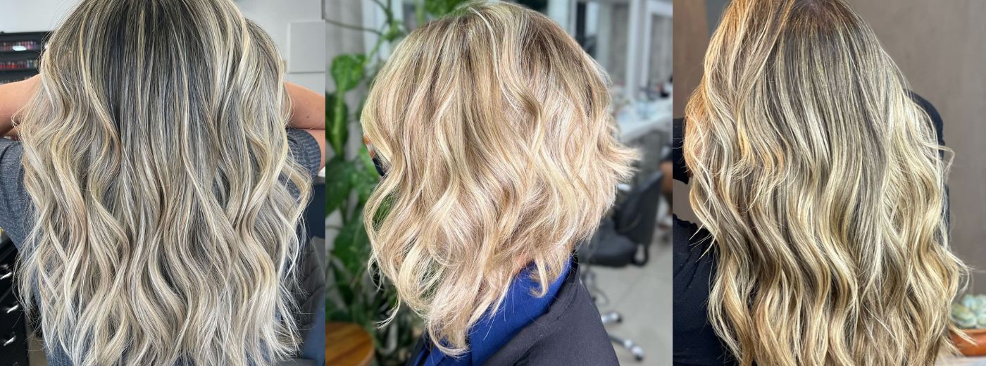 Mechas + Reconstrução + Ozonioterapia + Escova