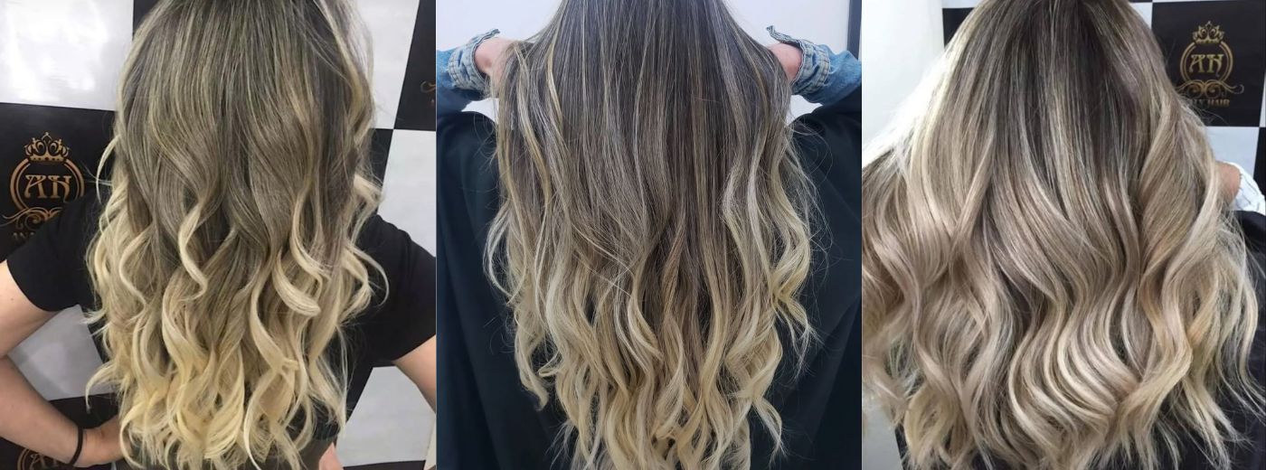 Mechas + Tratamento Especial com Blond Truss + Escova