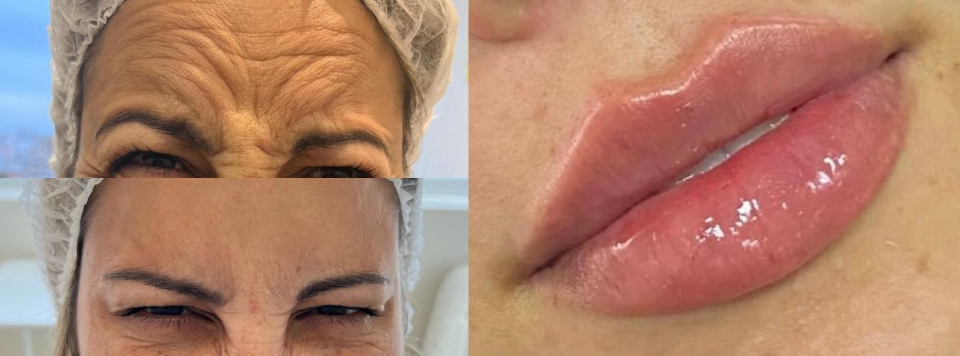 Toxina Botulínica para 3 Regiões + Preenchimento Labial com 1ml de Ácido Hialurônico