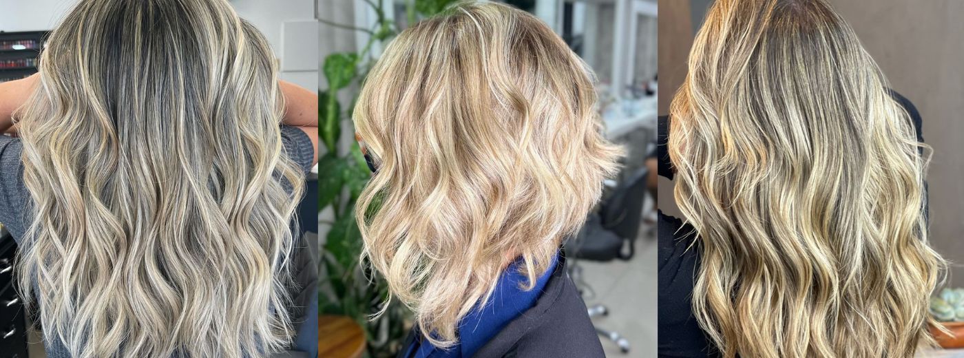 Mechas + Reconstrução + Ozonioterapia + Escova