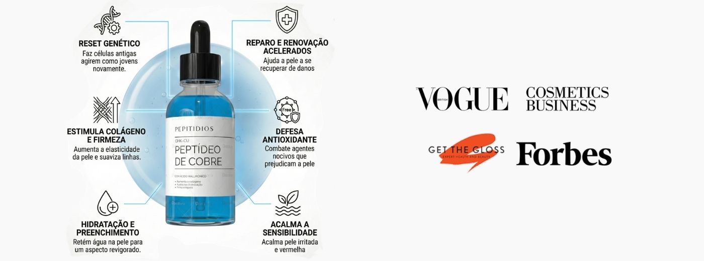 Inovador na Regeneração Celular: Peptídeo de Cobre GHK-Cu + Microagulhamento - 2 sessões