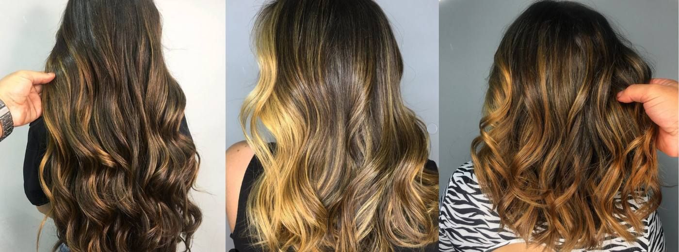 Mechas Morena Iluminada + Tratamento L'Òreal, Kpro ou Braé + Escova