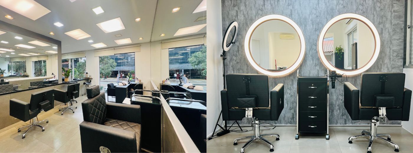 Reconstrução Truss ou Ecosmetics + Escova + Babyliss (opcional)